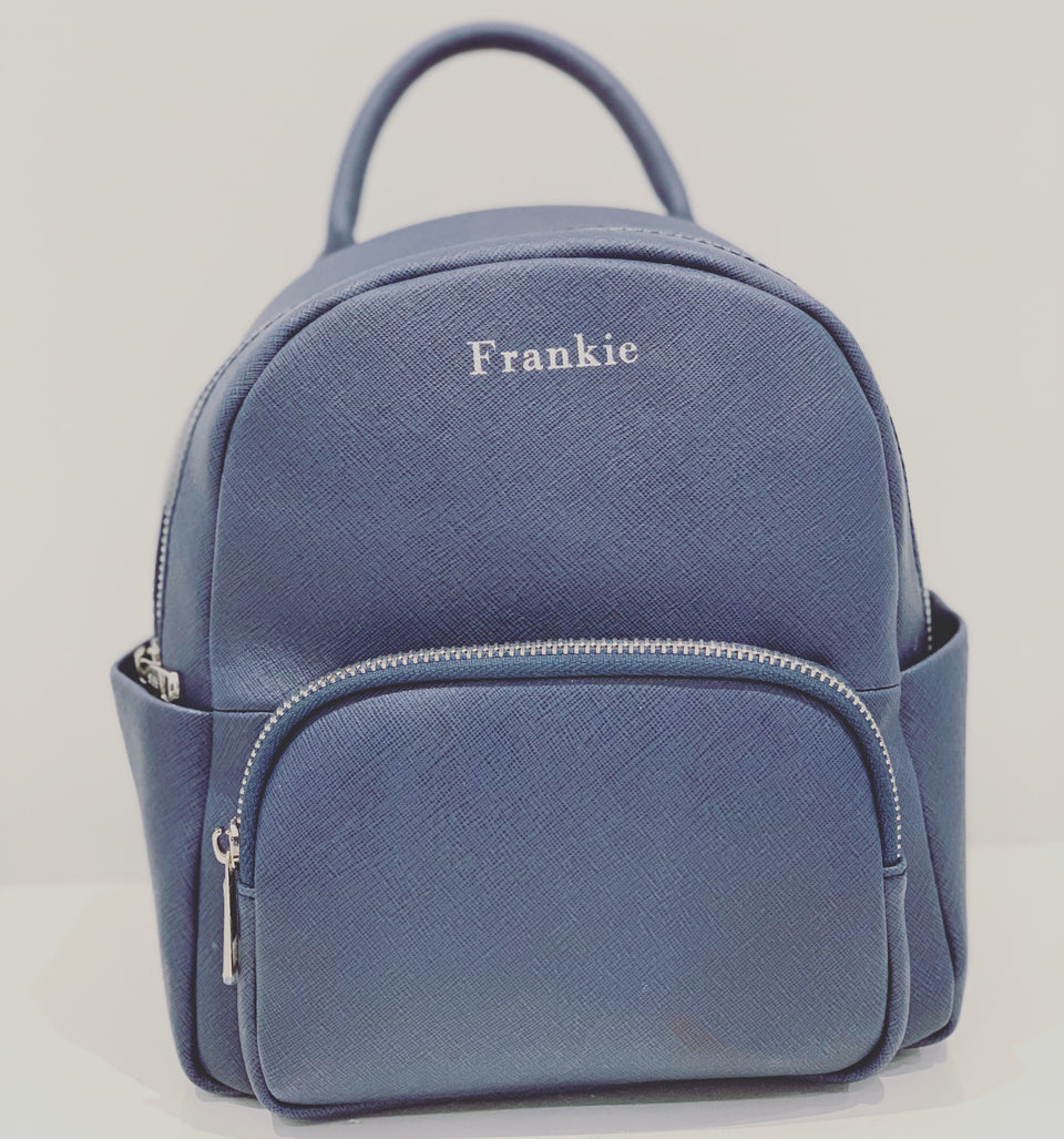 Mini Backpack - Navy Blue