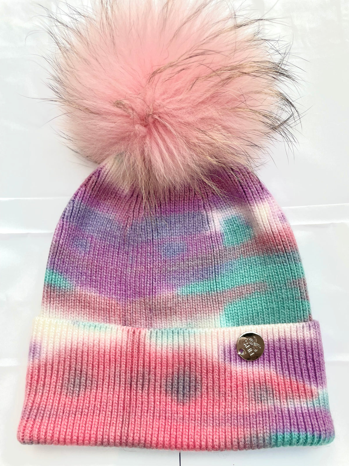 Tie dye hat - multicoloured mix 3