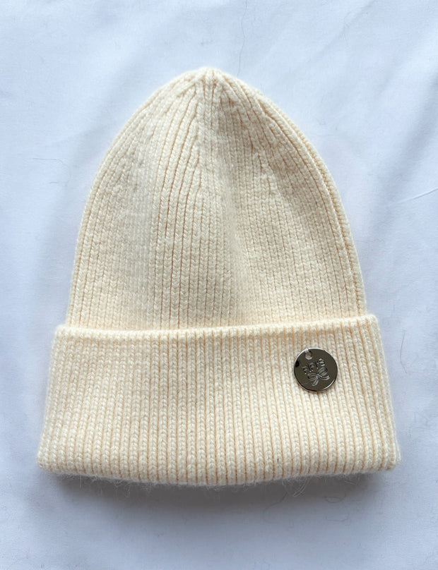 Children’s hat - beanie Beige