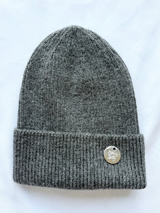 Children’s hat - beanie dark Grey