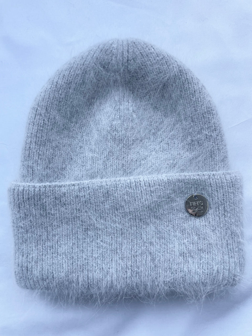 Adult - Fluffy Luxe hat - light grey