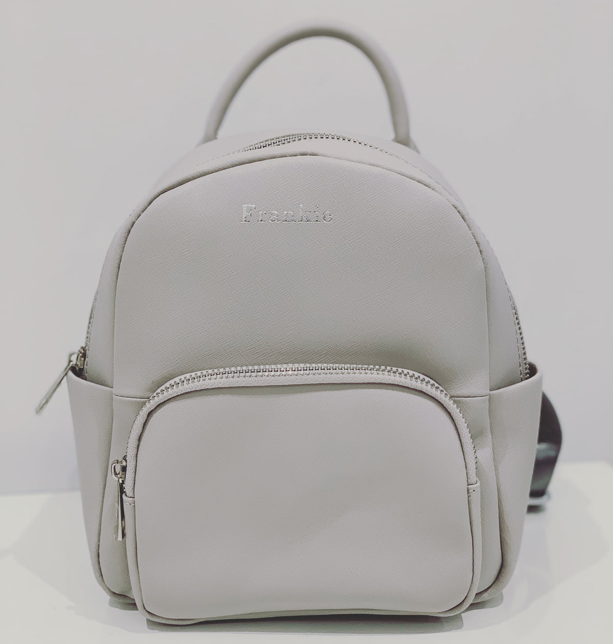 Mini Backpack - Light grey