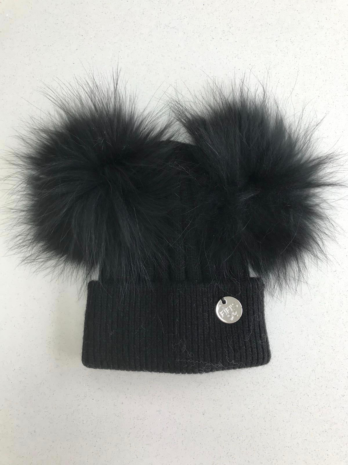Toddler Cashmere double - Black